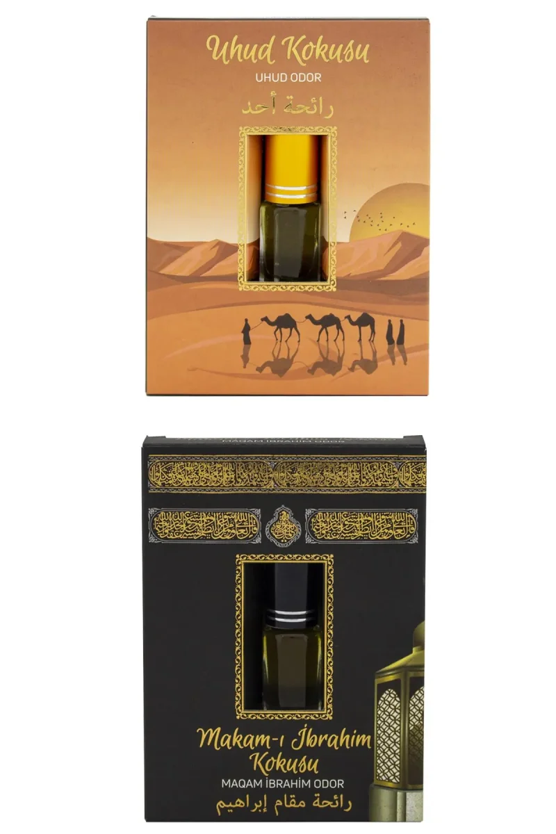 Uhud Kokusu ve Makamı İbrahim Kokusu Alkolsüz Esans 3Ml. - 1