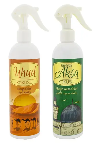 Uhud Ve Mescidi Aksa Kokusu Sprey 400 Ml. Beyaz - Esved (1)