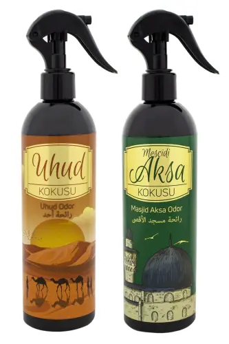 Uhud Ve Mescidi Aksa Kokusu Sprey 400 Ml. Siyah - Esved (1)