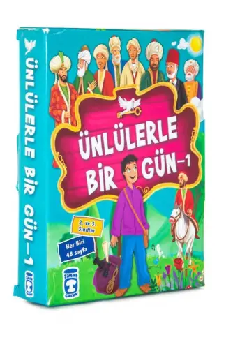 Ünlülerle Bir Gün (10 Kitap) - 1 - 1