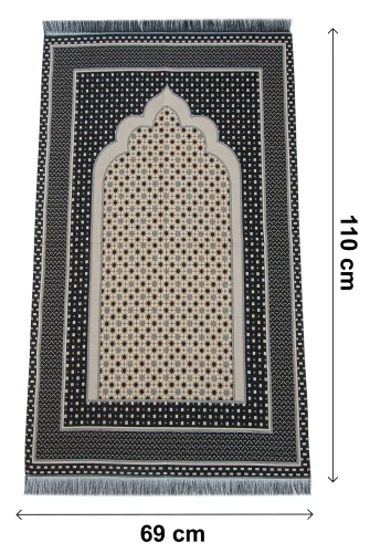 Vavlı Bez Sırt Çantası, 5li İhram Seti, Seccade, Misvak, Zikirmatik, Say Tesbihi - Umre İhtiyaç Seti - 7