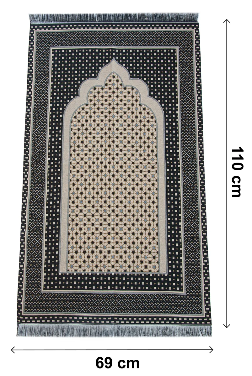 Vavlı Bez Sırt Çantası, 5li İhram Seti, Seccade, Misvak, Zikirmatik, Say Tesbihi - Umre İhtiyaç Seti - 7