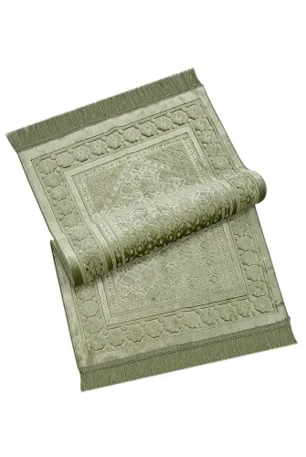 Velvet Pearl Prayer Rug Velvet Pearl - Green - ihvanonline (1)