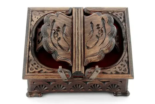 Wooden Rahle Table Top With Special Chest - 6