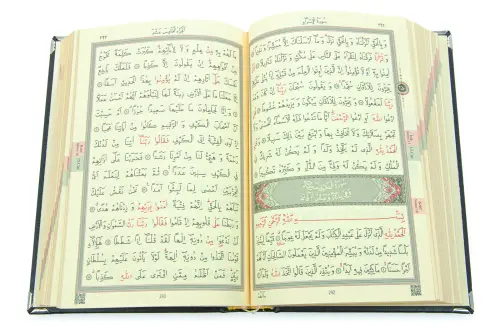 Yaldızlı Kaplama Gold Renk Kuran-ı Kerim (Hafız Boy) - 5