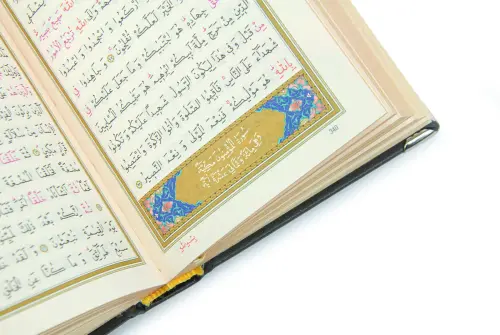 Yaldızlı Kaplama Kuran-ı Kerim (Büyük Cep Boy) Gümüş - 5