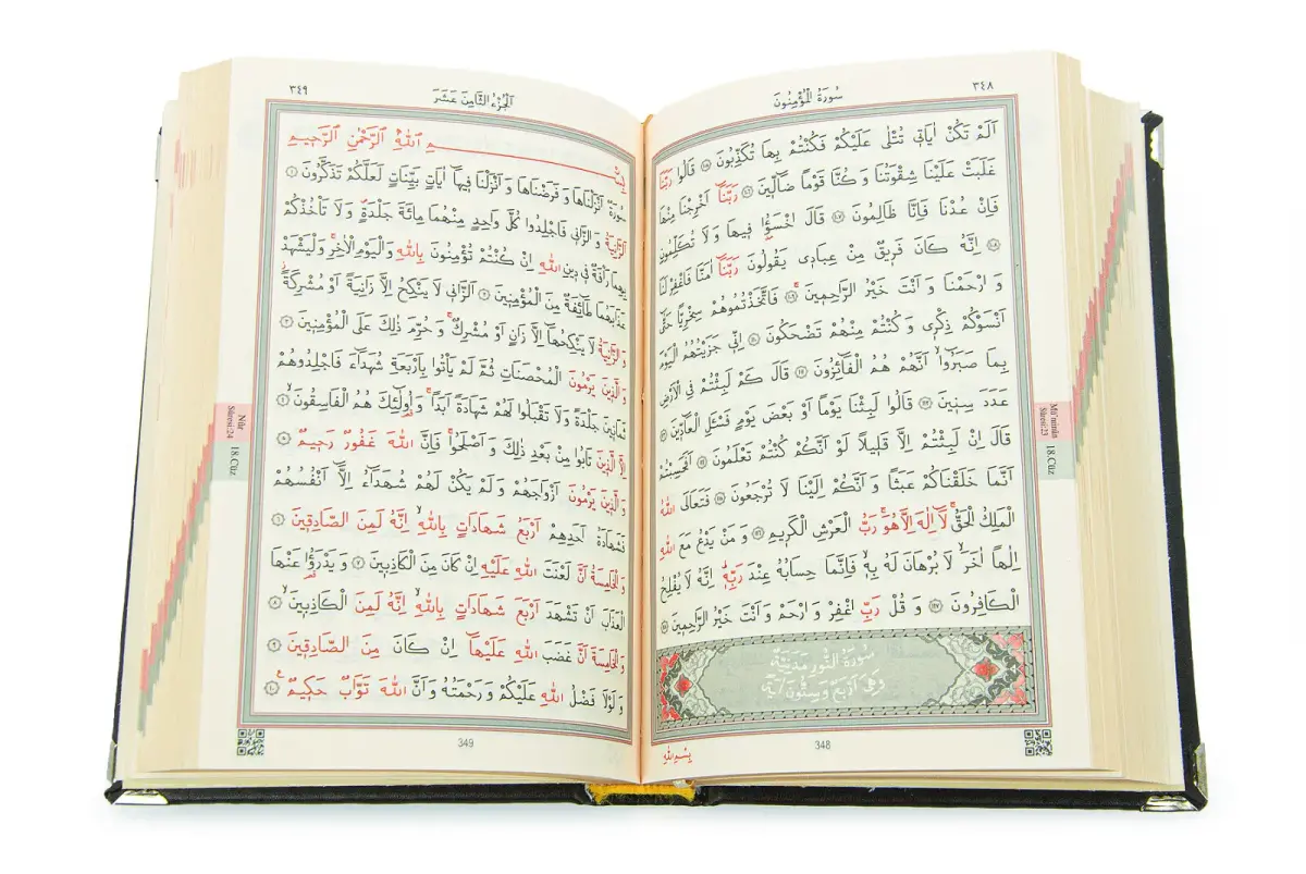 Yaldızlı Kaplama Kuran-ı Kerim (Çanta Boy) Gümüş - 5