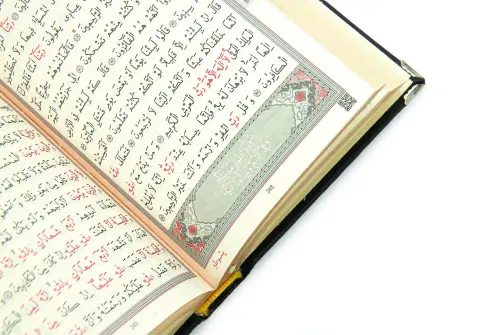 Yaldızlı Kaplama Kuran-ı Kerim (Çanta Boy) Gümüş - 6