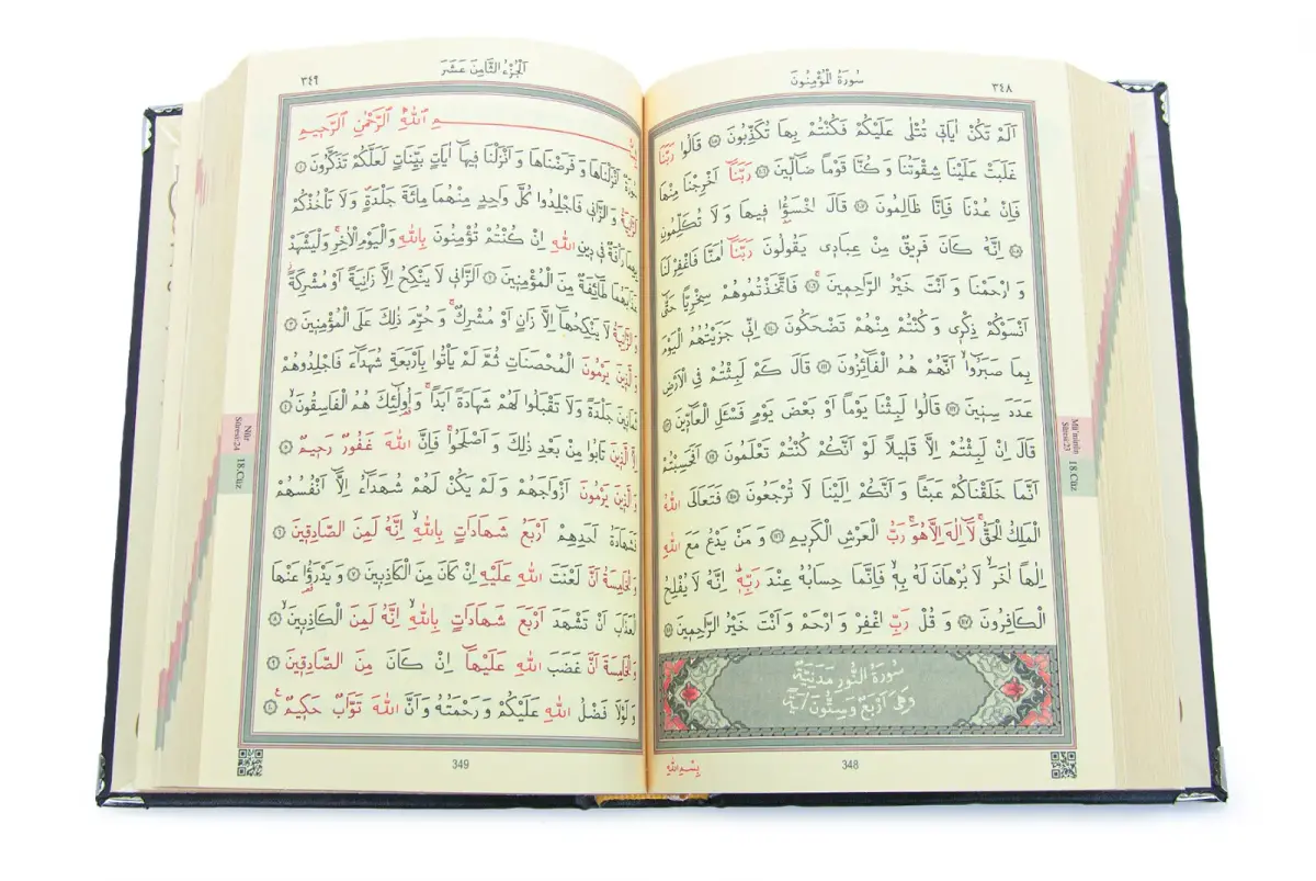 Yaldızlı Kaplama Kuran-ı Kerim (Hafız Boy) Gümüş - 5