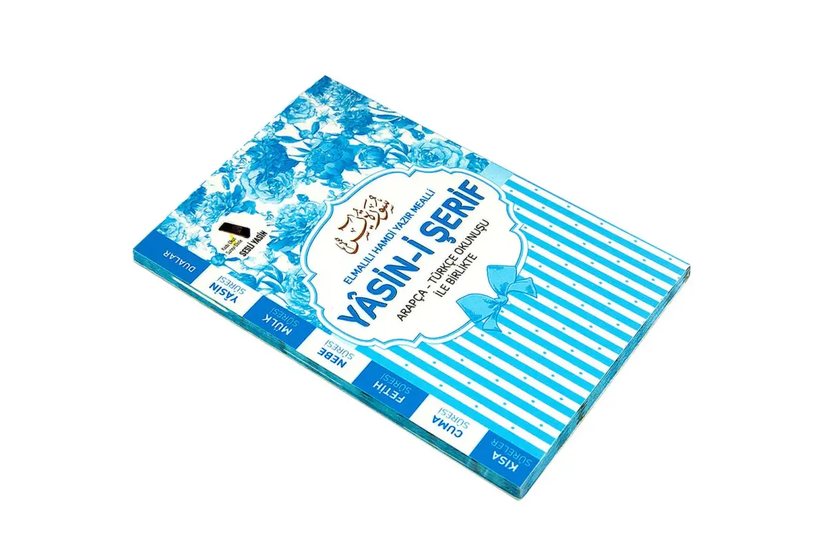 Yasin Book Bag Size - Blue - 2