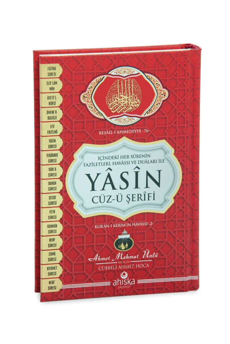 Yasin Cüz-ü Şerifi (Havass ve Faziletleriyle) – Çanta Boy - Cübbeli Ahmet Hoca - 1