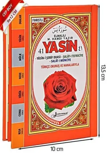 Yasin Kitabı - Cep Boy - 128 Sayfa - Fetih Yayınları - Mevlüt Hediyeliği - 1