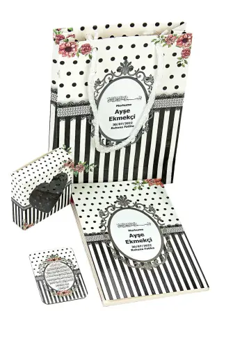 Yasin Seti - Çanta Boy - 64 Sayfa - İsim Etiketli - Tesbihli - Magnetli - Karton Çantalı Mevlid Hediyeliği - ihvanonline (1)