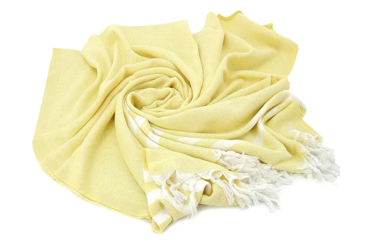 Yellow Cotton Bamboo Loincloth - 3