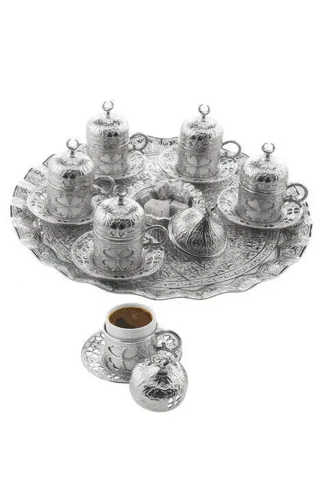 Yonca Yuvarlak 6'lı Hediyelik Dekoratif Set Kutulu 113-A-K-11 - 2