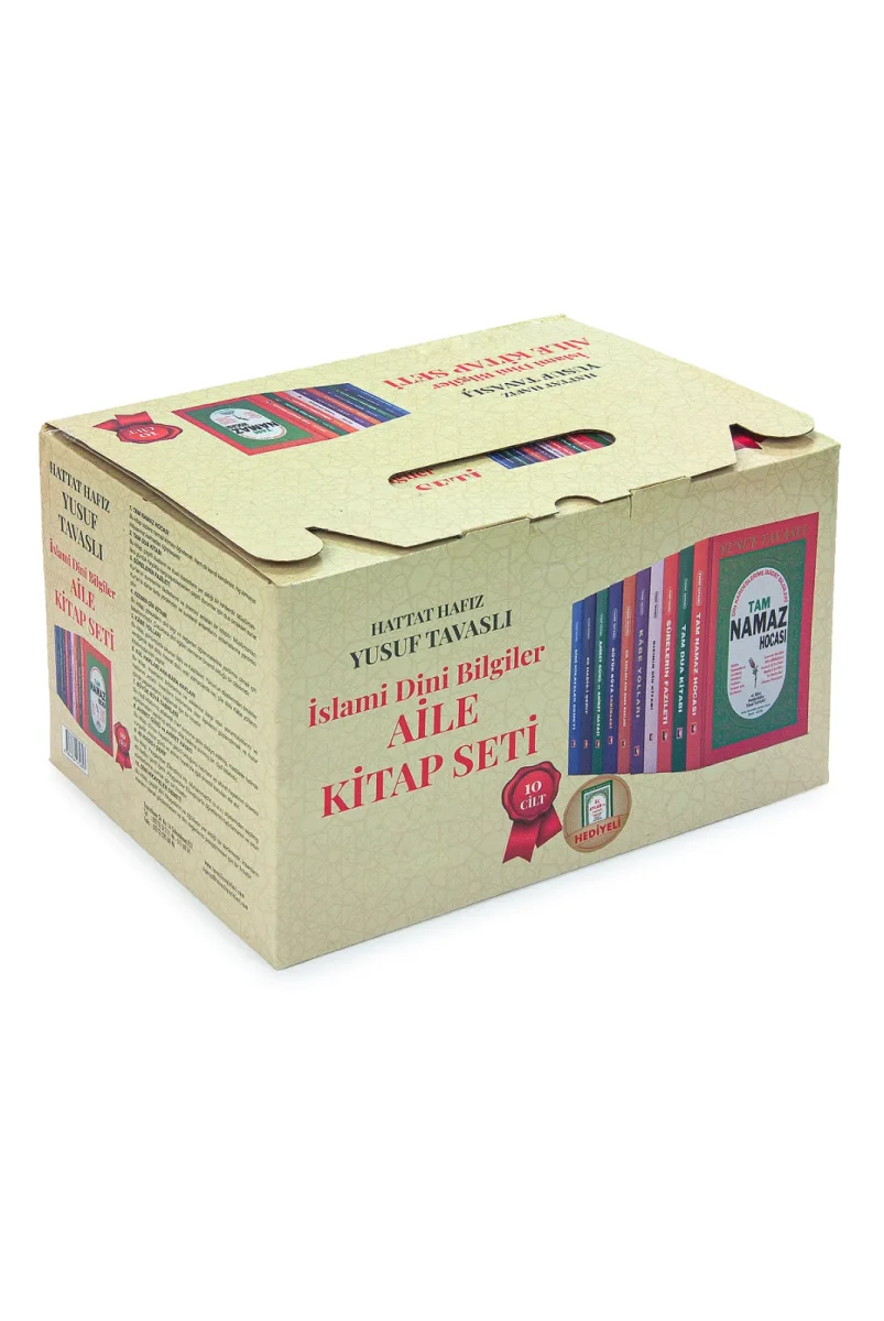 Yusuf Tavaslı Dini Bilgiler Aile Seti (10 Kitap Kutulu) + Üç Aylar’ın Fazileti Kitabı Hediyeli - 3