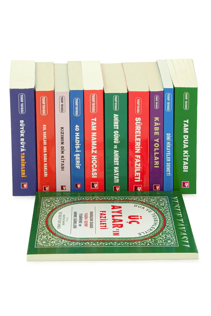 Yusuf Tavaslı Dini Bilgiler Aile Seti (10 Kitap Kutulu) + Üç Aylar’ın Fazileti Kitabı Hediyeli - 5