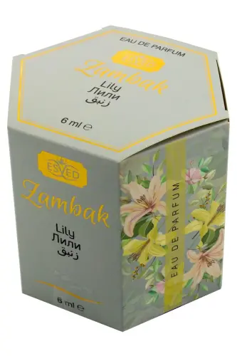 Zambak Kokusu Alkolsüz Esans 6Ml. 6'lı Paket 