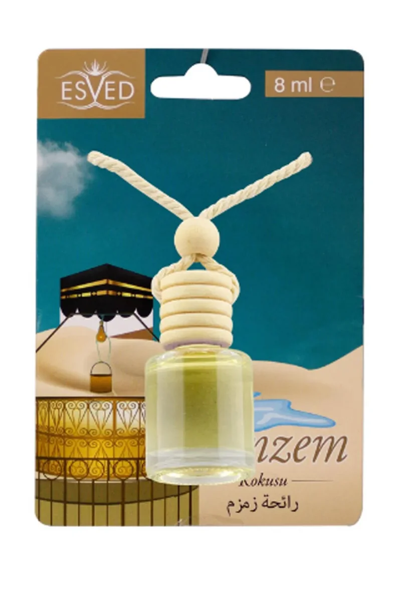 Zemzem Kokusu 8 Ml Araba Kokusu Cam Şişe - 1