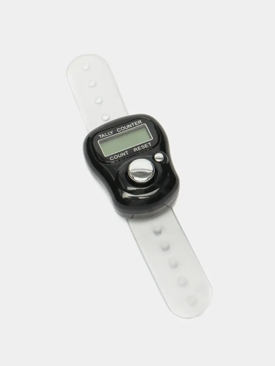 Zikirmatik Elektronik Yüzük LCD Ekranlı Hafızalı - Siyah - 3