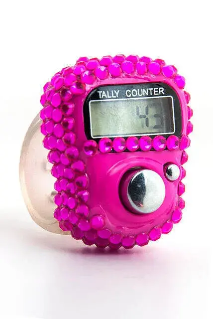 Zirkon Zikirmatik - Digital Ring - Pink - 1